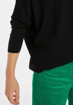 Montagut Merino wool bat-sleeve sweater - Boxe