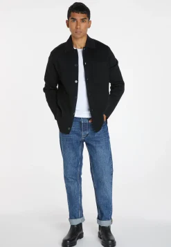 Montagut Merino wool button-down jacket - Samuel