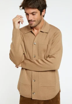 Montagut Merino wool button-down jacket - Samuel