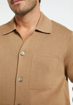 Montagut Merino wool button-down jacket - Samuel