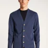 Montagut Merino wool buttoned vest - Ezra