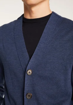 Montagut Merino wool buttoned vest - Ezra