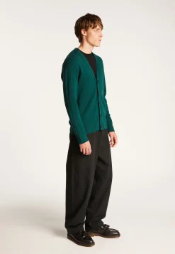 Montagut Merino wool buttoned vest - Ezra