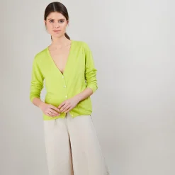 Montagut 100% merino wool cardigan - Baby