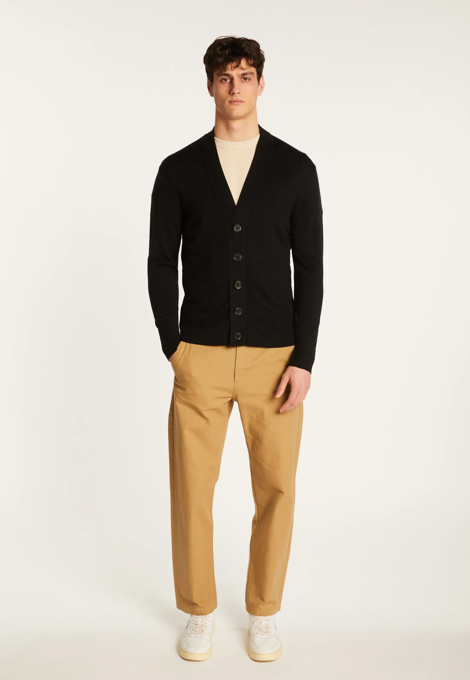 Montagut Merino wool cardigan - Eugéne