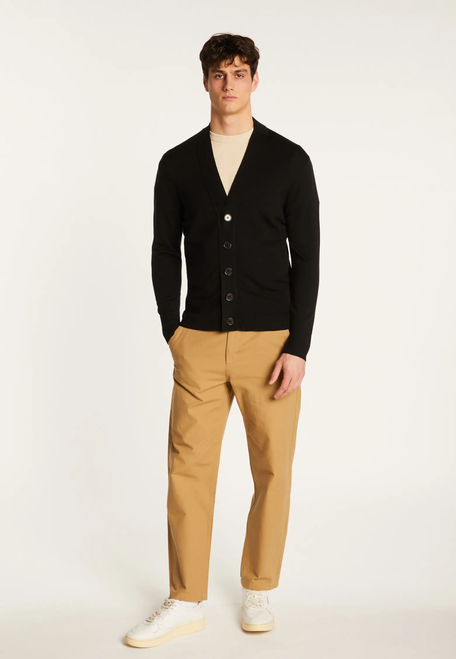 Montagut Merino wool cardigan - Eugéne