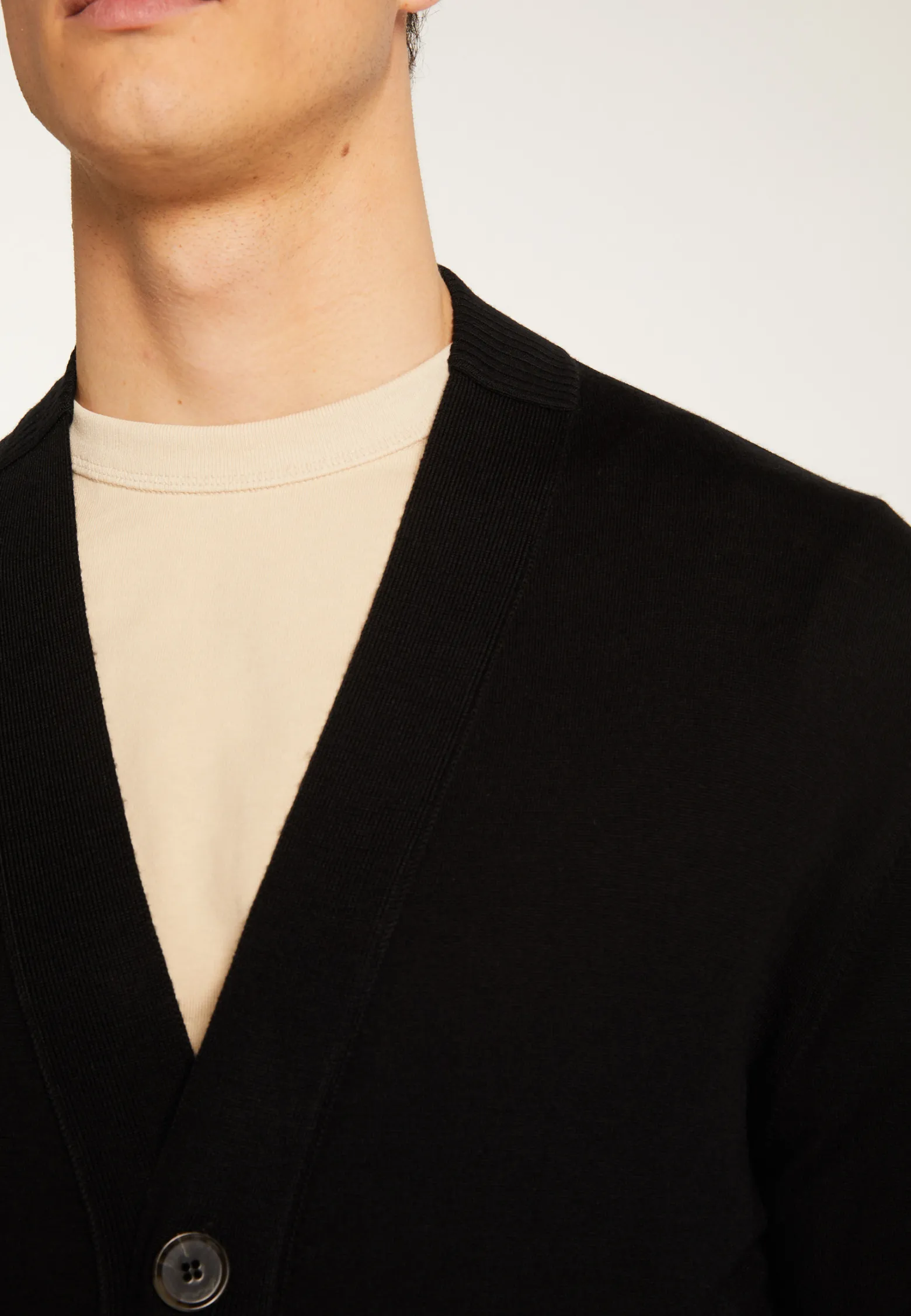 Montagut Merino wool cardigan - Eugéne