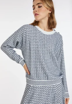 Montagut Merino wool chevron sweater - Coralise