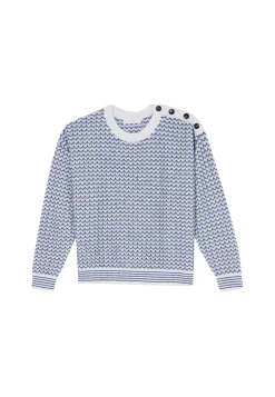 Montagut Merino wool chevron sweater - Coralise