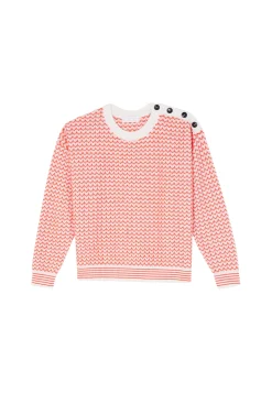 Montagut Merino wool chevron sweater - Coralise