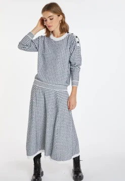 Montagut Merino wool chevron sweater - Coralise