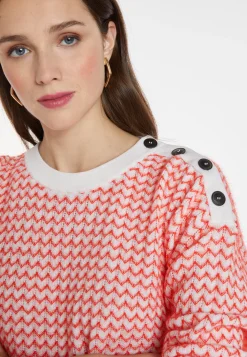 Montagut Merino wool chevron sweater - Coralise