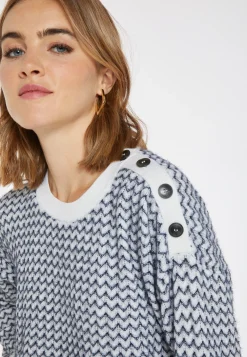 Montagut Merino wool chevron sweater - Coralise