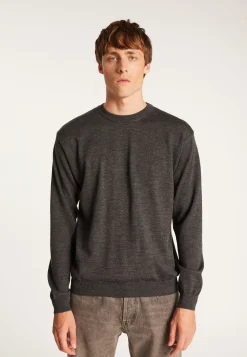Montagut Merino wool crewneck sweater - Thierry