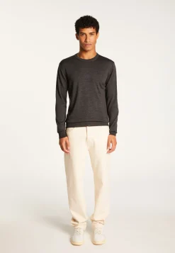 Montagut Merino Wool Crewneck Sweater - Eddie