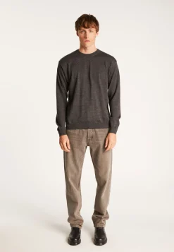 Montagut Merino wool crewneck sweater - Thierry