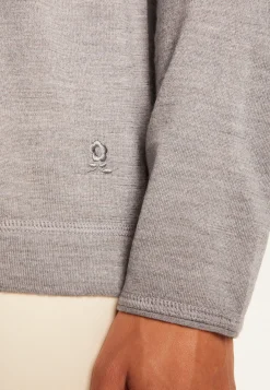 Montagut Merino Wool Crewneck Sweater - Erin