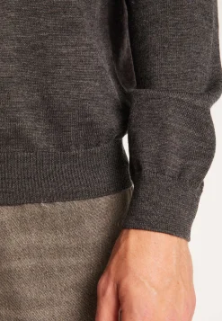 Montagut Merino wool crewneck sweater - Thierry