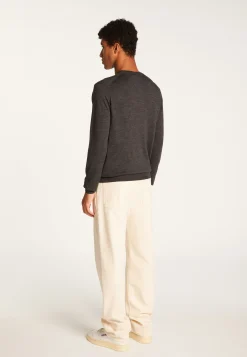 Montagut Merino Wool Crewneck Sweater - Eddie
