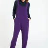 Montagut Merino wool dungarees - Corentine