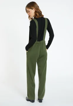 Montagut Merino wool dungarees - Corentine