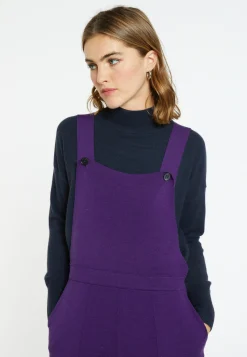 Montagut Merino wool dungarees - Corentine
