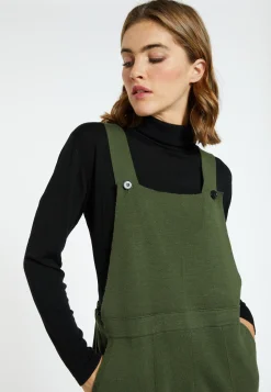 Montagut Merino wool dungarees - Corentine
