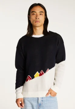 Montagut Merino wool graphic sweater - Stanley