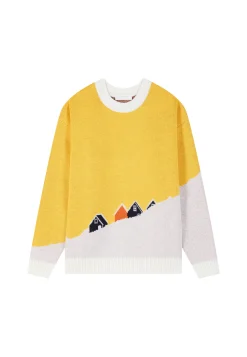 Montagut Merino wool graphic sweater - Stanley