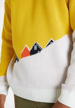 Montagut Merino wool graphic sweater - Stanley