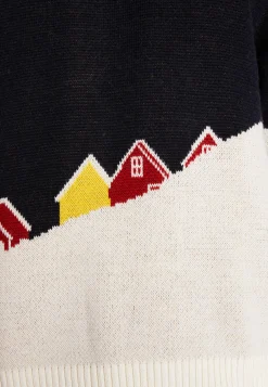 Montagut Merino wool graphic sweater - Stanley