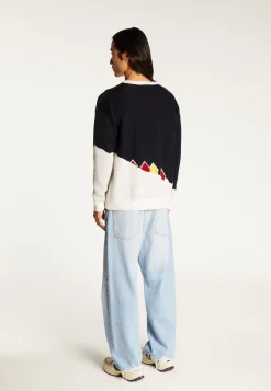 Montagut Merino wool graphic sweater - Stanley