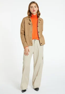 Montagut Merino wool jacket with buttons and pockets - Coline