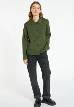 Montagut Merino wool jacket with buttons and pockets - Coline
