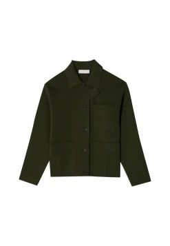 Montagut Merino wool jacket with buttons and pockets - Coline