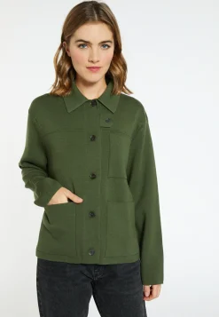 Montagut Merino wool jacket with buttons and pockets - Coline