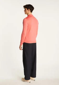 Montagut Merino wool long sleeve polo shirt - Eni