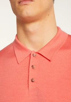 Montagut Merino wool long sleeve polo shirt - Eni