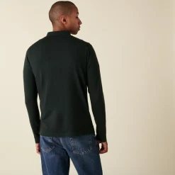 Montagut Merino wool patch pocket overshirt - Andy
