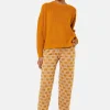 Montagut Merino wool patterned pants - Gill