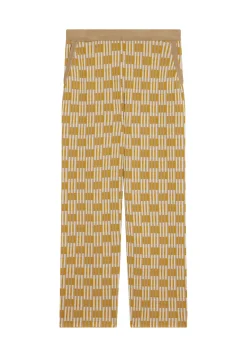 Montagut Merino wool patterned pants - Gill