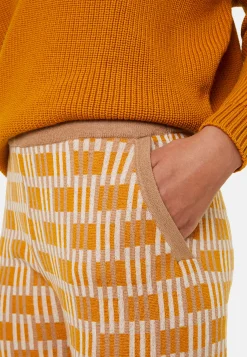 Montagut Merino wool patterned pants - Gill
