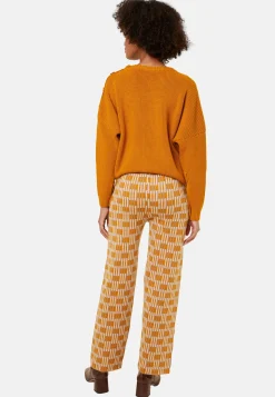Montagut Merino wool patterned pants - Gill
