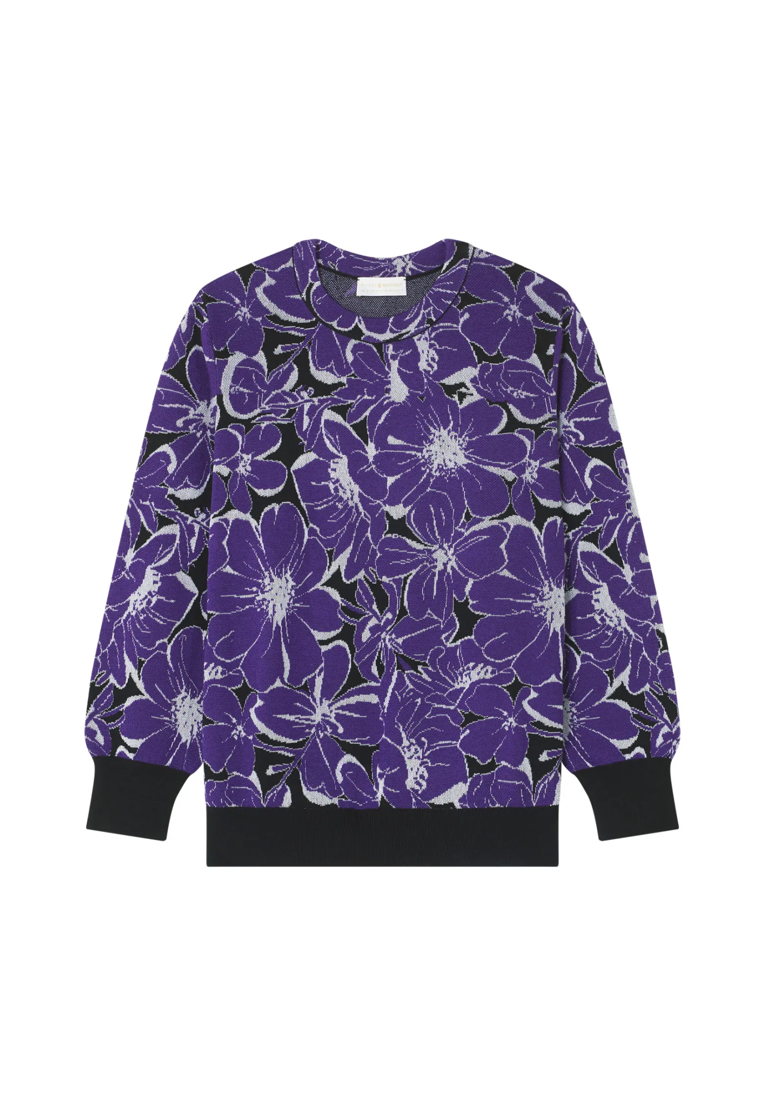 Montagut Merino wool patterned sweater - Cassiopé