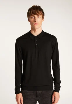 Montagut Merino Wool Polo Neck Sweater - Eni