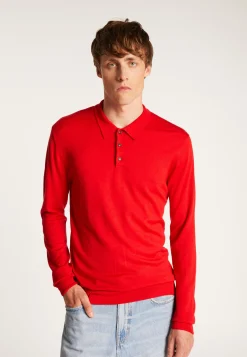 Montagut Merino Wool Polo Neck Sweater - Eni