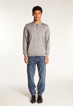 Montagut Merino Wool Polo Neck Sweater - Eni