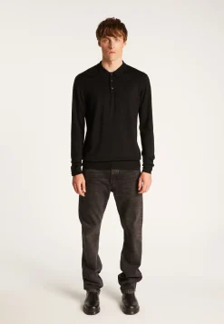 Montagut Merino Wool Polo Neck Sweater - Eni