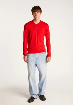 Montagut Merino Wool Polo Neck Sweater - Eni