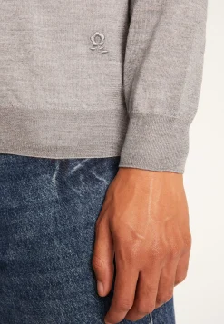 Montagut Merino Wool Polo Neck Sweater - Eni